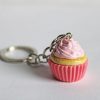 Cupcake Keychain,  Sugar Coated Cupcake Keychain,  Funny Gift, Creative Gift