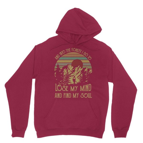 Into The Forest I Go To Lose My Mind And Find My Soul Hoodie  Nature Lover  Gift for Outdoorsy  Hiking Shirt  Camping Shirt - Image 8