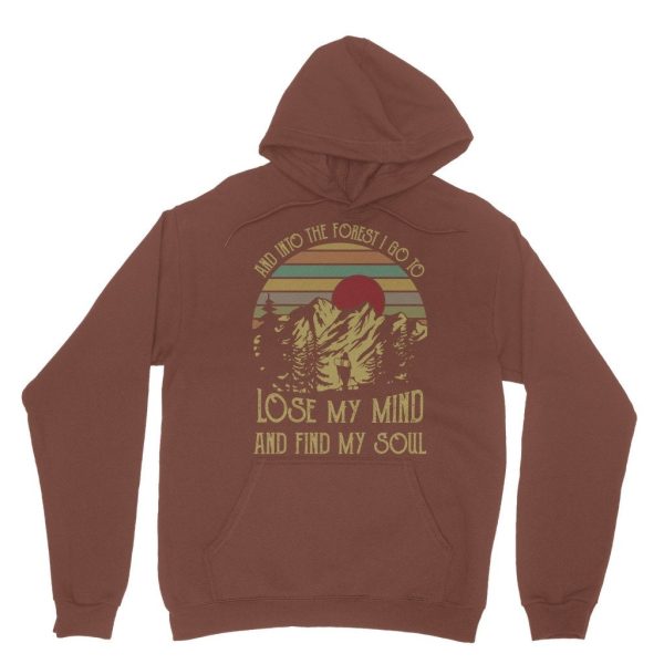 Into The Forest I Go To Lose My Mind And Find My Soul Hoodie  Nature Lover  Gift for Outdoorsy  Hiking Shirt  Camping Shirt - Image 6