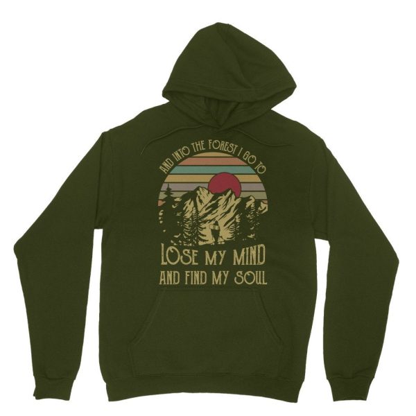 Into The Forest I Go To Lose My Mind And Find My Soul Hoodie  Nature Lover  Gift for Outdoorsy  Hiking Shirt  Camping Shirt - Image 4