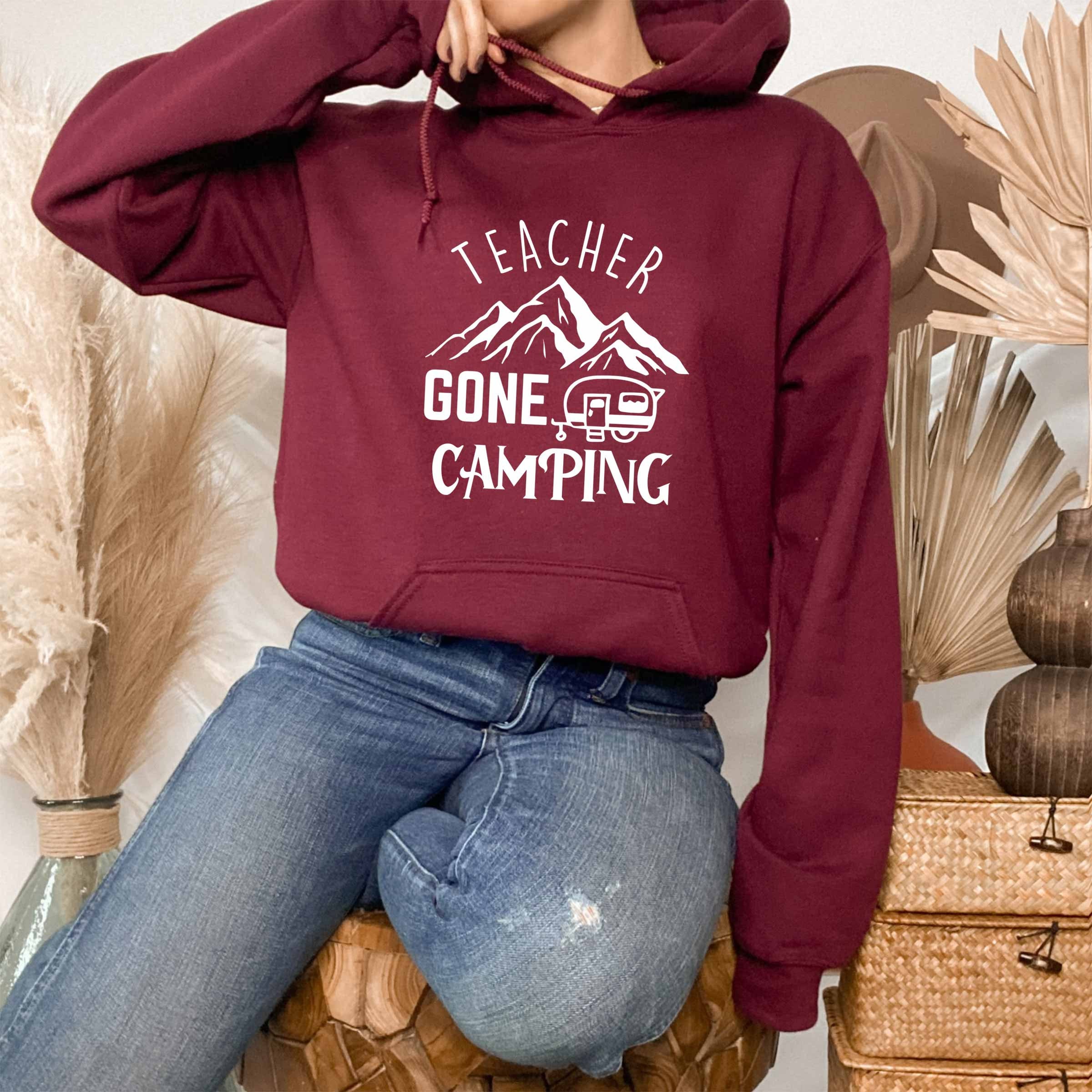 Teacher Gone Camping Hoodie  Camper Teacher Hoodie  World Traveler Hoodie Traveler Teacher Hoodie  Summer Nights Hoodie  Explore More Hoodie