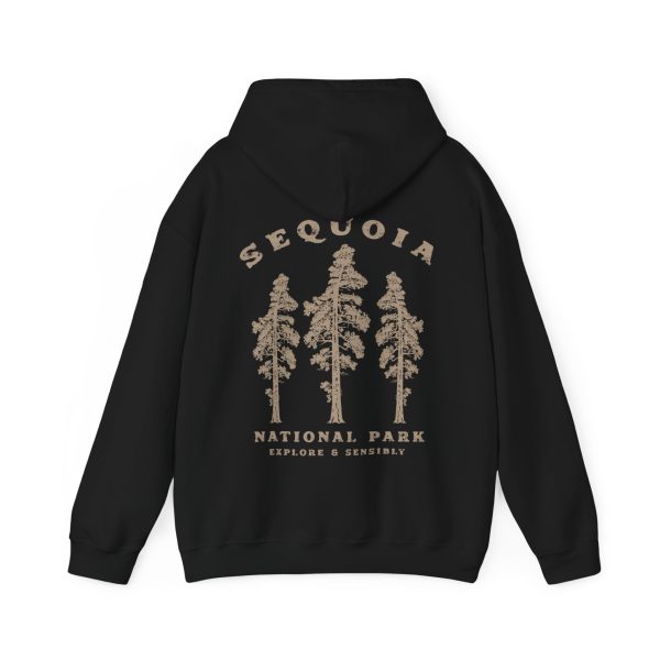 Sequoia National Park Hoodie with Front and back printing Sequoia Tree Shirt Granola Aesthetic Shirt Nature Lover gift Camping Hoodie - Image 6