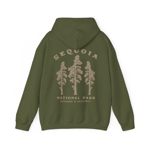 Sequoia National Park Hoodie with Front and back printing Sequoia Tree Shirt Granola Aesthetic Shirt Nature Lover gift Camping Hoodie - Image 8