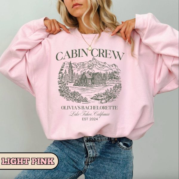 Vintage Custom Camp Bachelorette Party Sweatshirt  Mountain Bride Camp  Hiking Bridal Party gifts  Lake Themed bach party Crewneck - Image 7