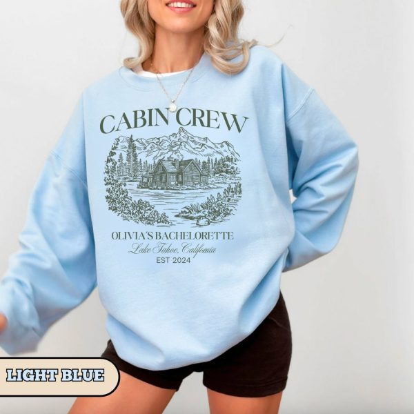 Vintage Custom Camp Bachelorette Party Sweatshirt  Mountain Bride Camp  Hiking Bridal Party gifts  Lake Themed bach party Crewneck - Image 6