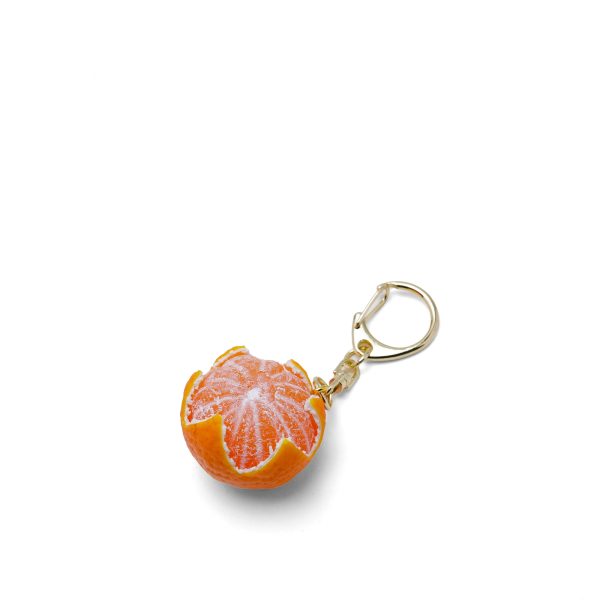 Orange Imitation Food Keychains - Image 2