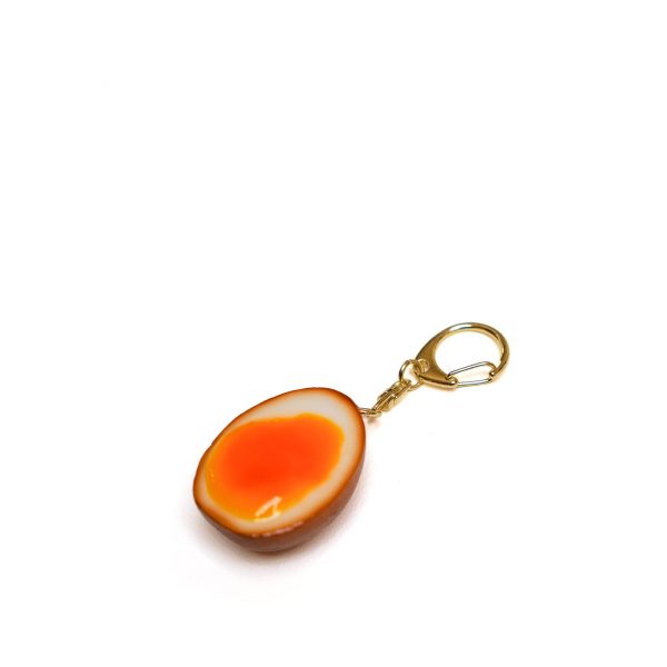 Chinese Tea Egg Imitation Food Keychains - Image 2