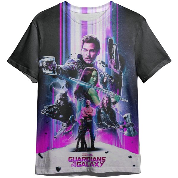 Guardians Of The Galaxy Unisex Adult And Kid T-shirt