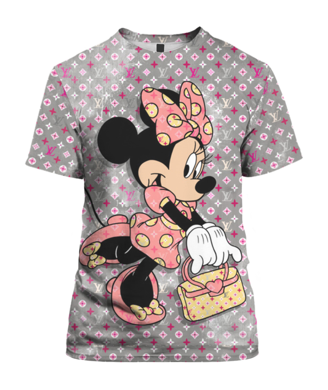 D.M1nn1e Mouse L0uis Vuittt0n Adult And Kid Tshirt Gift For Fan ND
