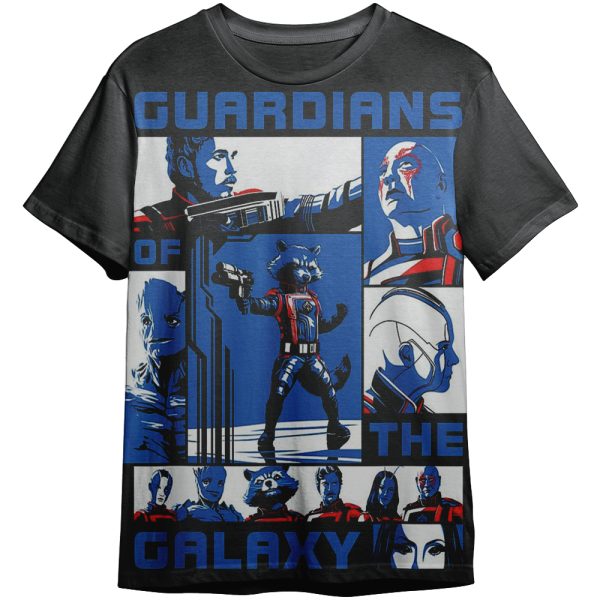 Guardians Of The Galaxy Unisex Adult And Kid T-shirt