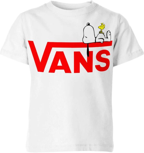 Sn00py Peanuts Vannns Unisex Adult And Kid T-shirt