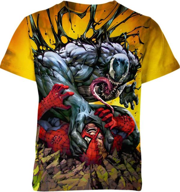 Ven0mverse symb10te Spider-Mannn M.Vel Comics Unisex Adult And Kid T-shirt