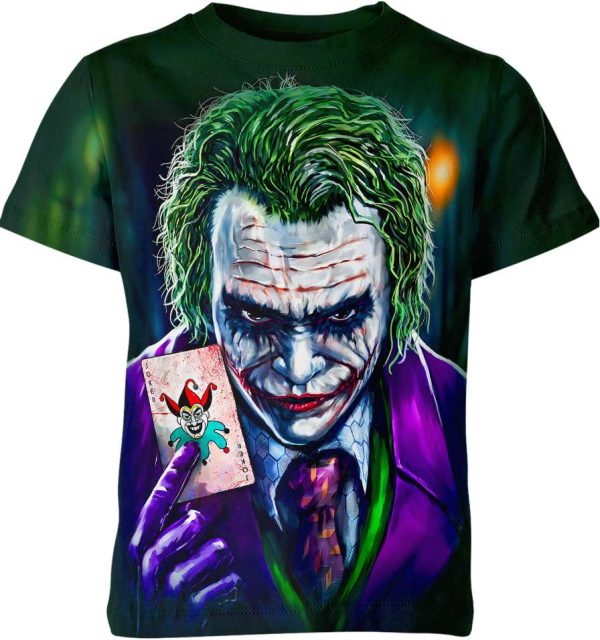 Joker D..C Comics Unisex Adult And Kid T-shirt