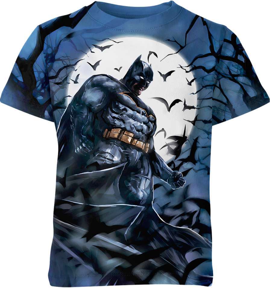 BatttMannn D..C Comics Unisex Adult And Kid T-shirt