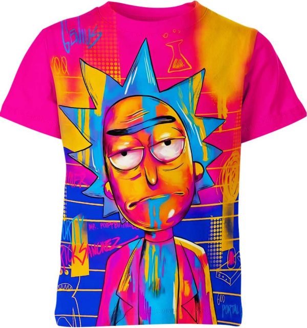 Rickkk Sanchez Rickkk And M0rty Unisex Adult And Kid T-shirt
