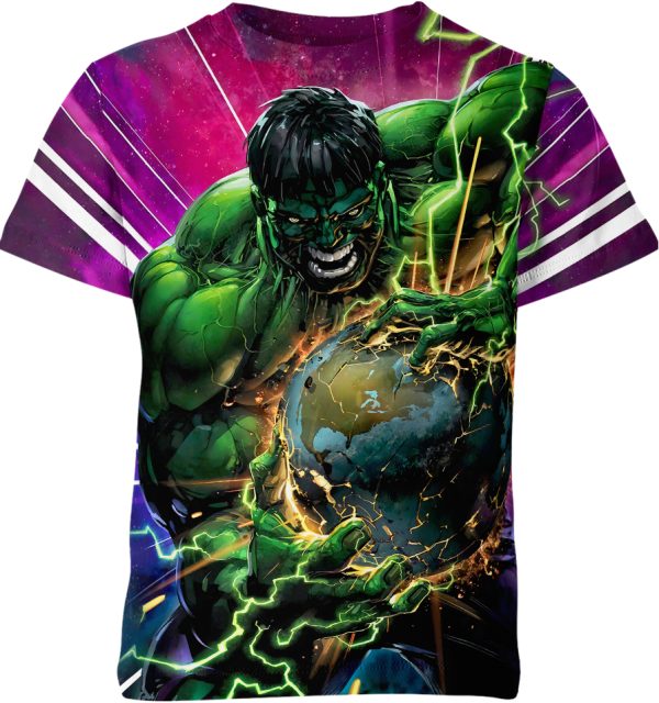 Hulkkk M.Vel Comics Unisex Adult And Kid T-shirt