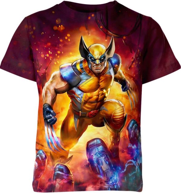 WoL..Verine X-men M.Vel Comics Unisex Adult And Kid T-shirt
