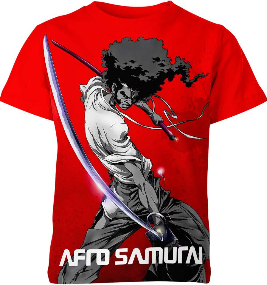 Afro Samurai Unisex Adult And Kid T-shirt