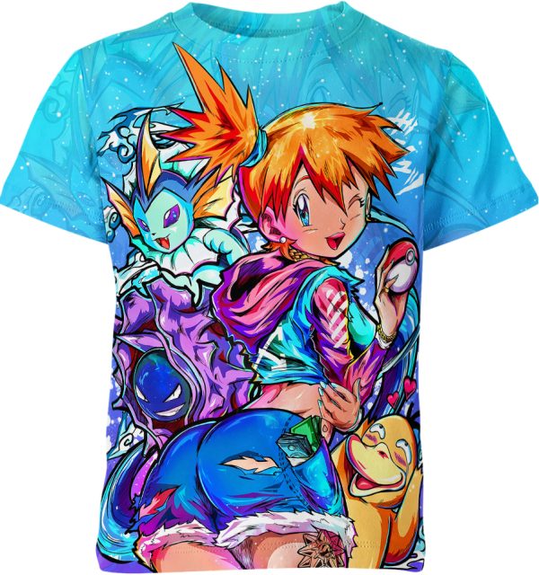 Misty P0kem0n Unisex Adult And Kid T-shirt