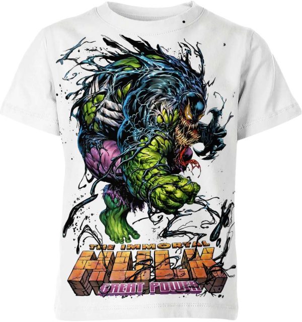 Hulkkk Ven0mverse symb10te M.Vel Comics Unisex Adult And Kid T-shirt