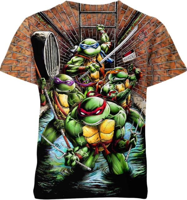 Teenage Mutant Ninja Turtles Unisex Adult And Kid T-shirt