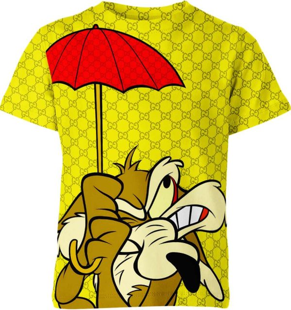 Wile E Coyot Looney Tunes Gucciii Unisex Adult And Kid T-shirt
