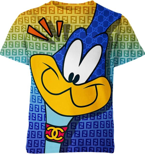 Road Runner Looney Tunes Gucciii Fendiii Unisex Adult And Kid T-shirt