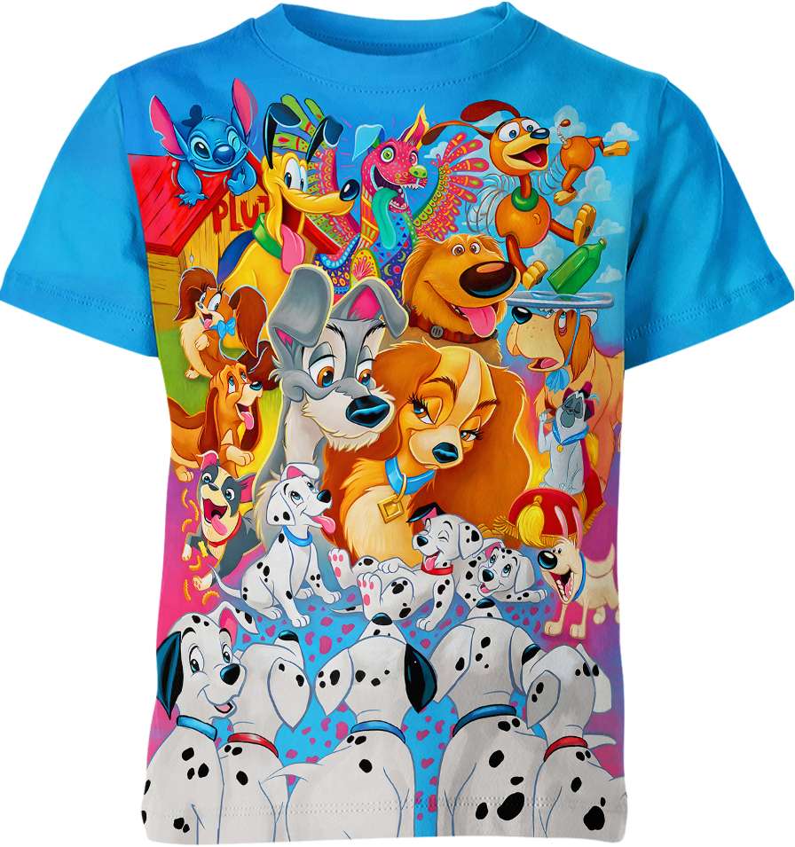 D.Dogs Unisex Adult And Kid T-shirt
