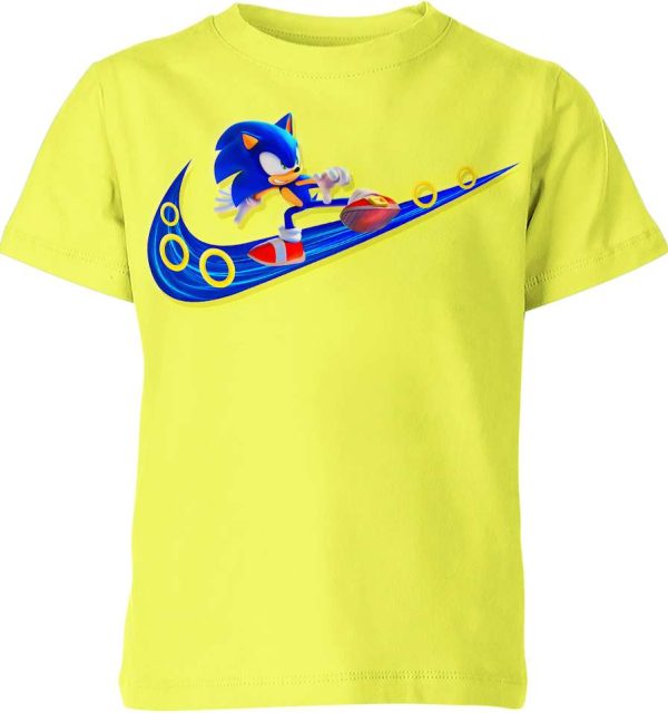 S0nic The Hedgeh0g Nikkke Unisex Adult And Kid T-shirt