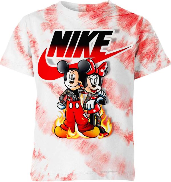 M1nn1e Mouse And M1c.keyy Mouse Nikkke Unisex Adult And Kid T-shirt
