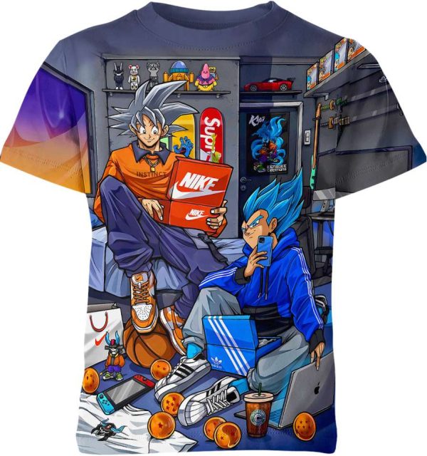 Son Gokkku And Vegeta Drag0n Bol Z Unisex Adult And Kid T-shirt