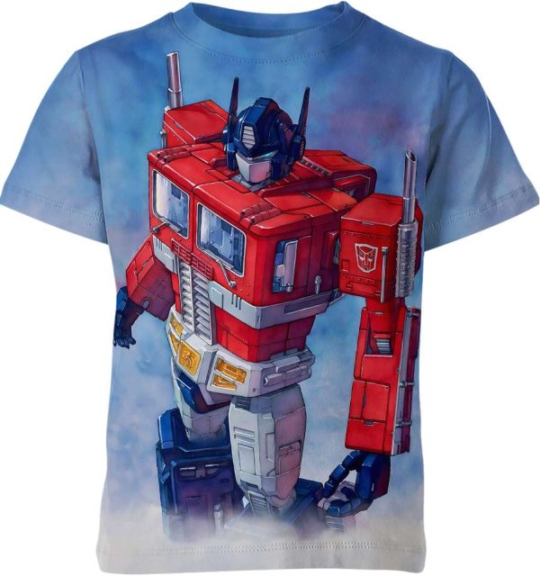 Optimus Prime Transformers Unisex Adult And Kid T-shirt