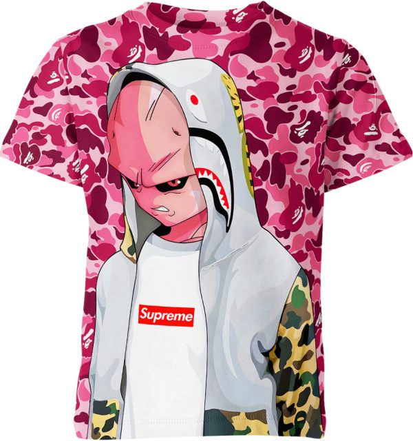 Majinnnnn Buu Drag0n Bol Z Sup.remme Bape Unisex Adult And Kid T-shirt