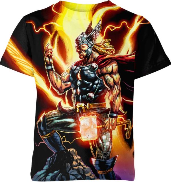 Th0r M.Vel Comics Unisex Adult And Kid T-shirt