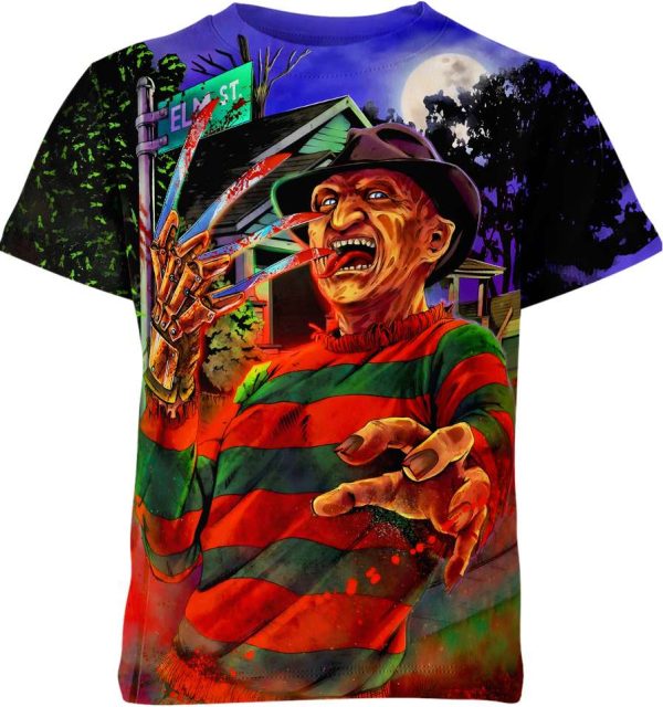 Freddy Krueger A Nightmare On Elm Street Unisex Adult And Kid T-shirt