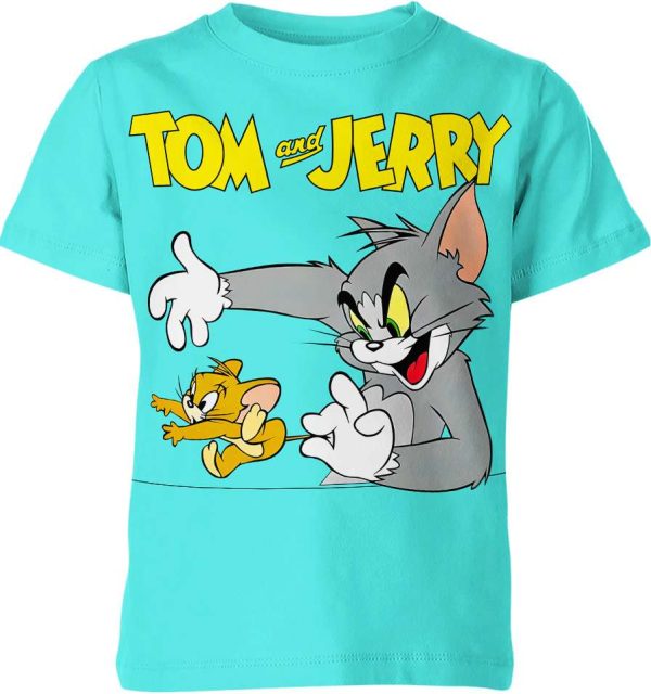 T0m And Jerrry Unisex Adult And Kid T-shirt