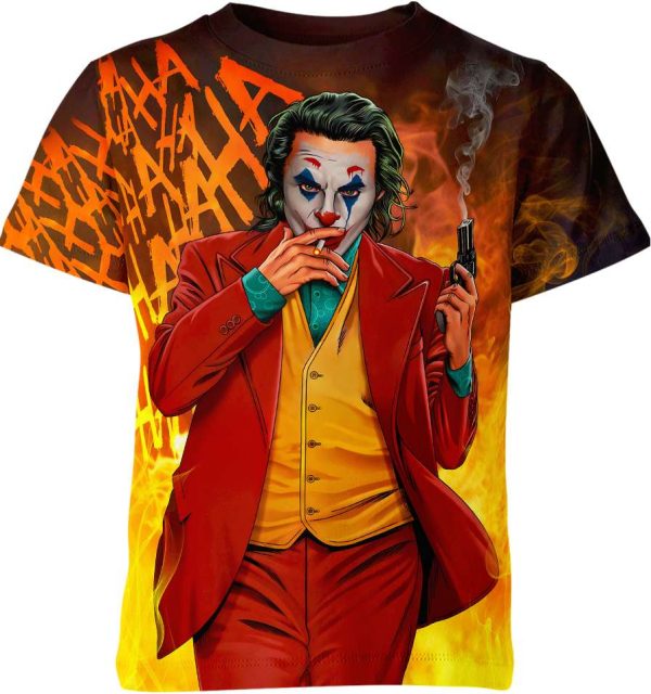 Joker D..C Comics Unisex Adult And Kid T-shirt