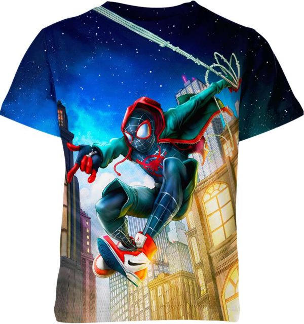 M1les M0rales In Spider-Mannn Universe M.Vel Comics Unisex Adult And Kid T-shirt