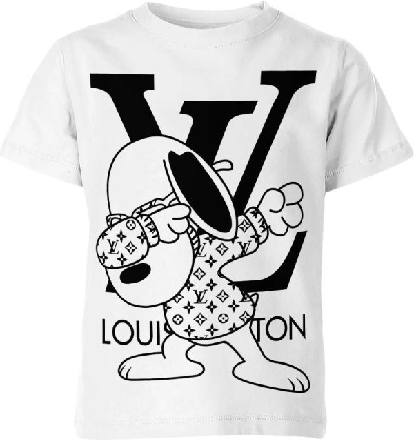 Sn00py L0uis Vuittt0n Unisex Adult And Kid T-shirt