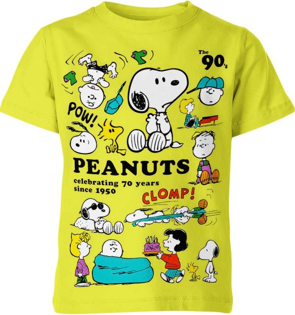 Peanuts Charl1e Br0wn Sn00py Unisex Adult And Kid T-shirt