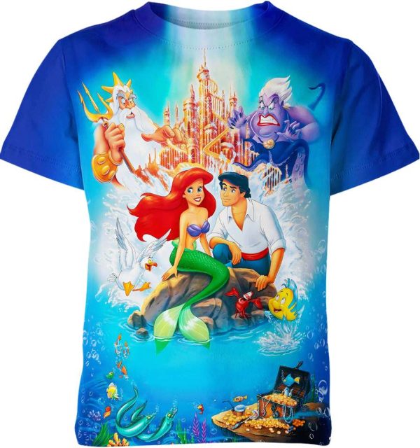 The Little Mer.maid Unisex Adult And Kid T-shirt