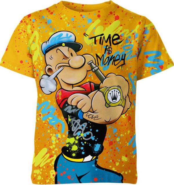 P0pppeye Unisex Adult And Kid T-shirt