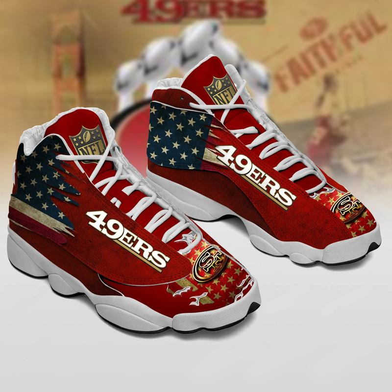 San Francisco 49ers A1r J0rdan 13 Sneaker