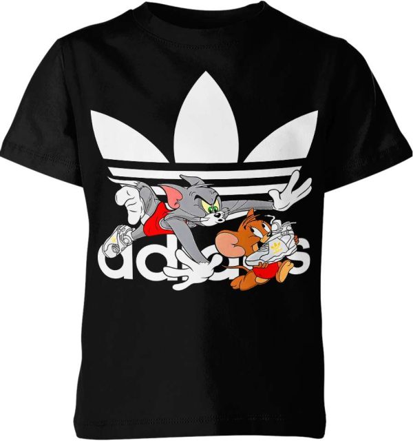 T0m And Jerrry Adidasss Unisex Adult And Kid T-shirt