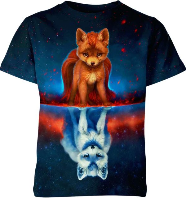 Vulpix P0kem0n Unisex Adult And Kid T-shirt