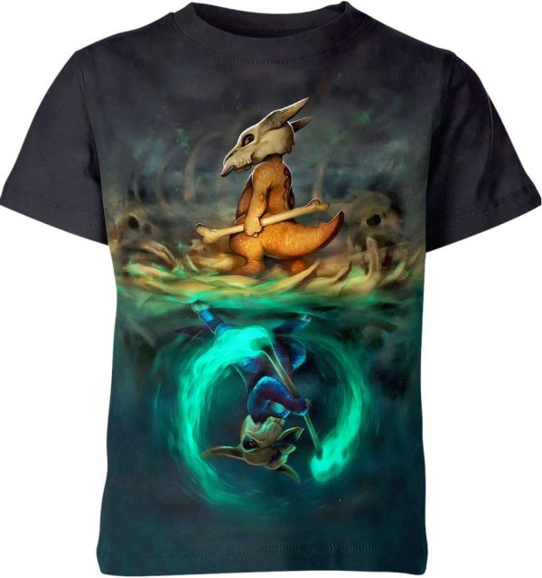 Mar0.wak And Cubo.ne P0kem0n Unisex Adult And Kid T-shirt