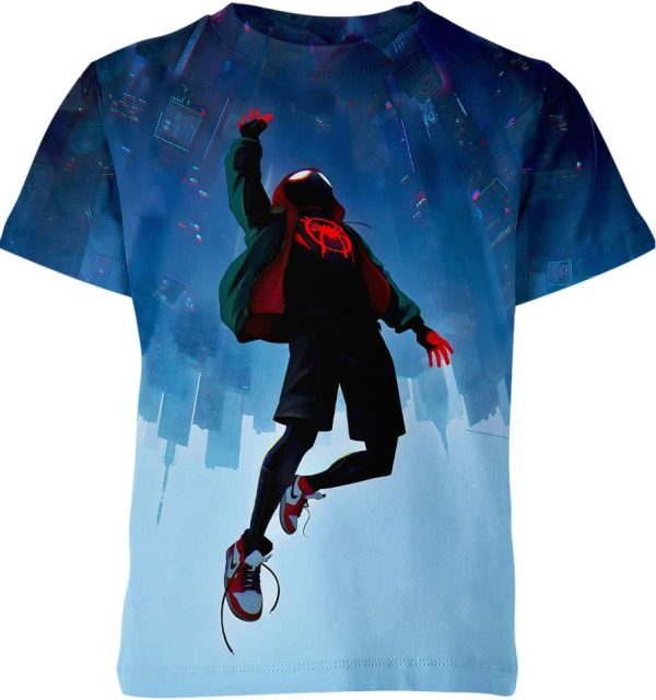 M1les M0rales in Spider-Mannn Universe M.Vel Comics Unisex Adult And Kid T-shirt
