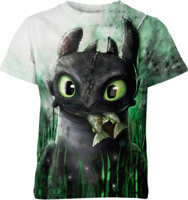 Toothless Night Fury How To Train Your Dragon Unisex Adult And Kid T-shirt