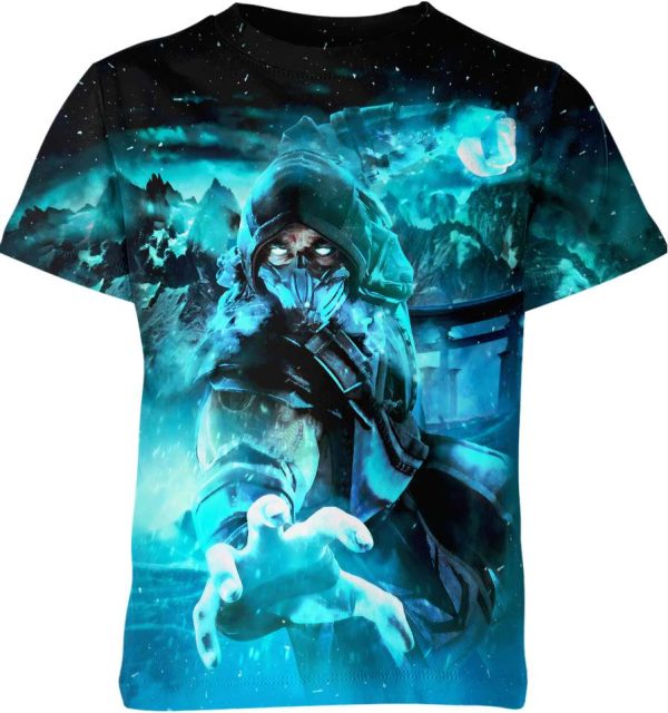 Sub-Zero Mortal Kombat Unisex Adult And Kid T-shirt