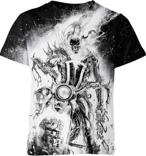 Ghost Rider M.Vel Comics Unisex Adult And Kid T-shirt
